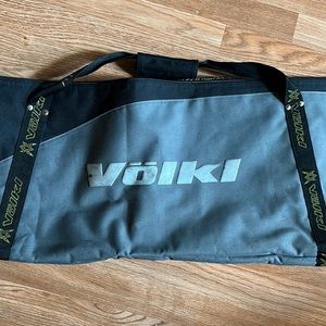 Volkl // Black Ski Travel Bag